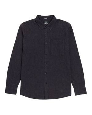 Volcom Date Knight Longsleeve - Black Combo - -