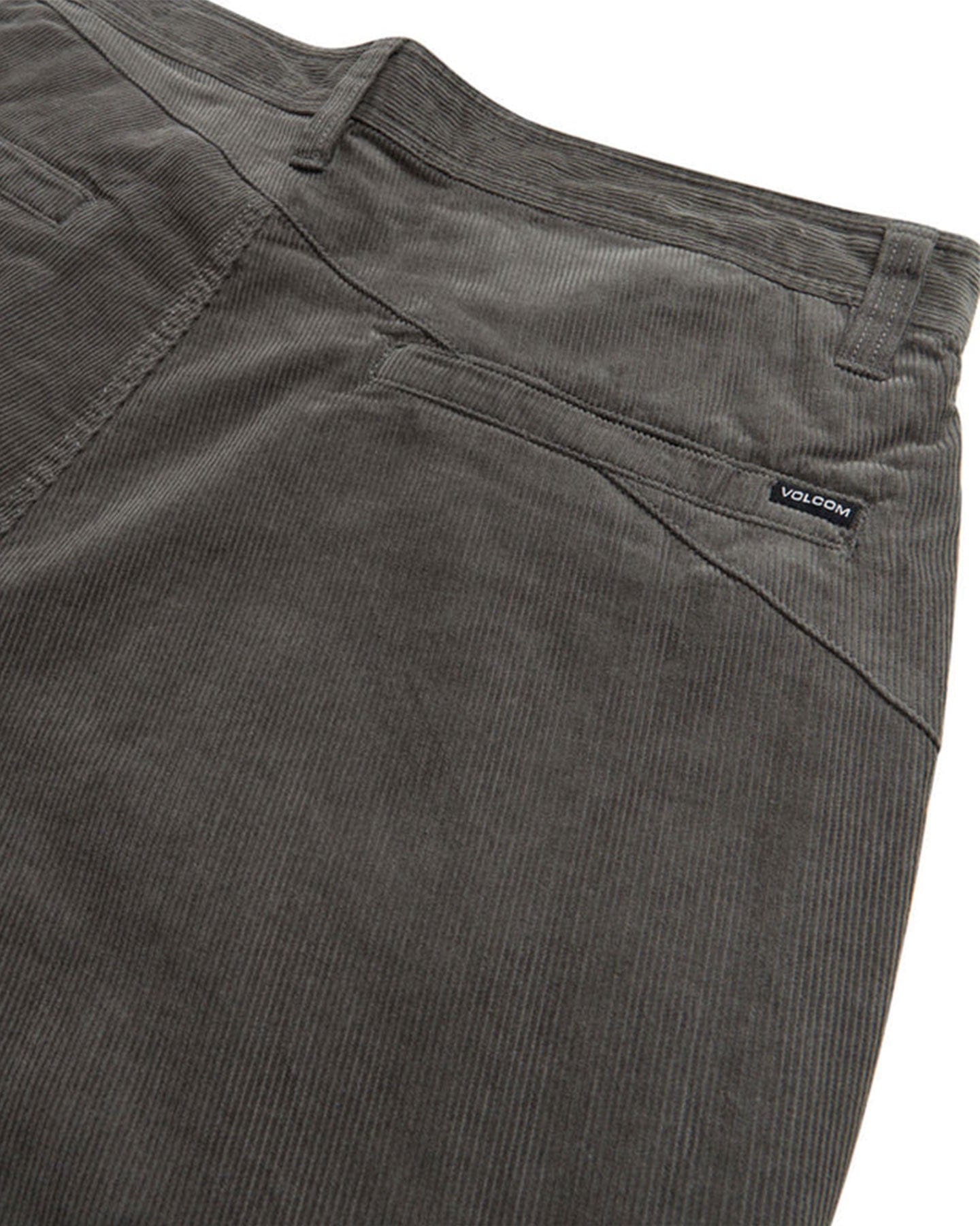 Volcom Frickin Loose Tapered Corduroy Pants - Pewter - -