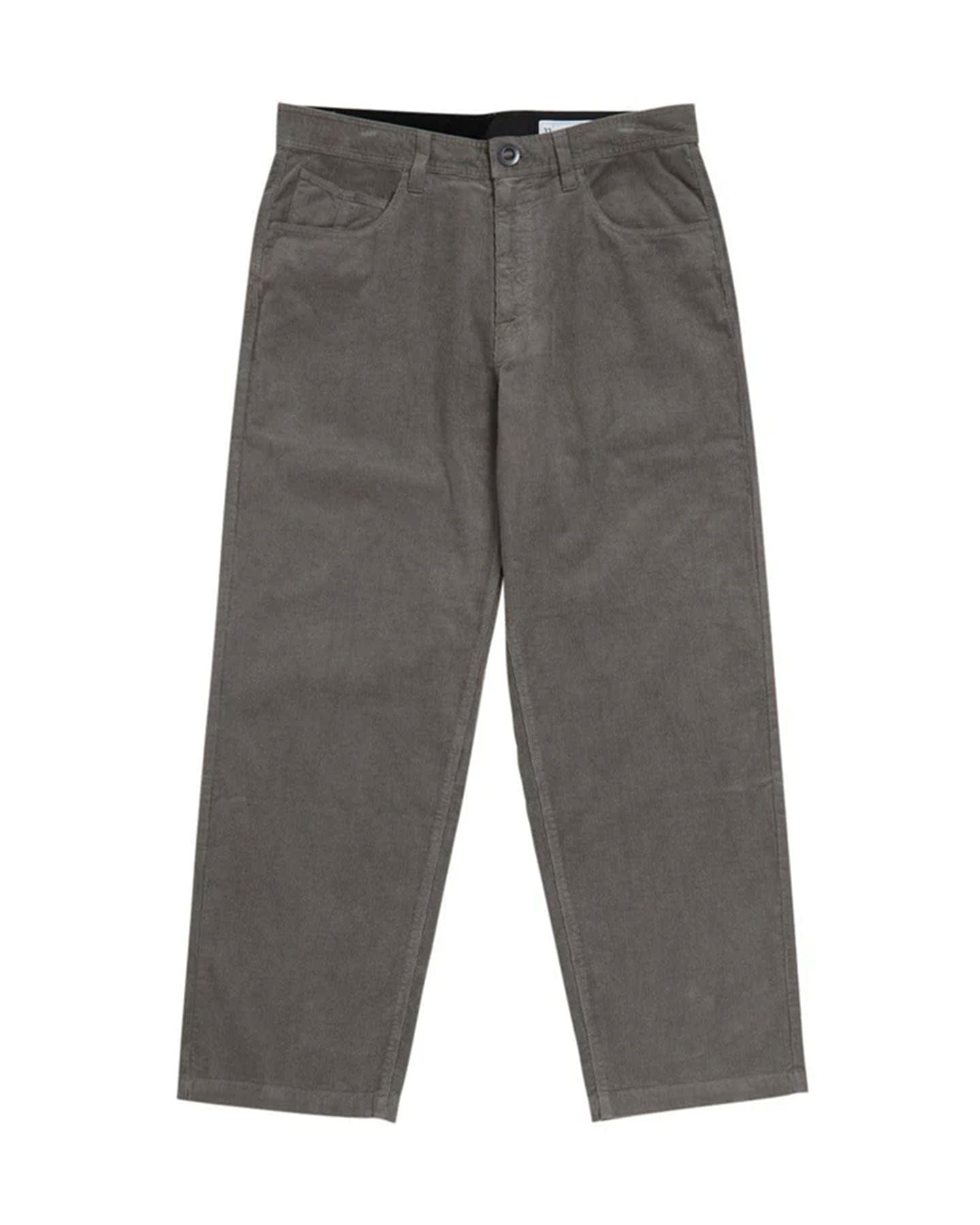 Volcom Frickin Loose Tapered Corduroy Pants - Pewter - -