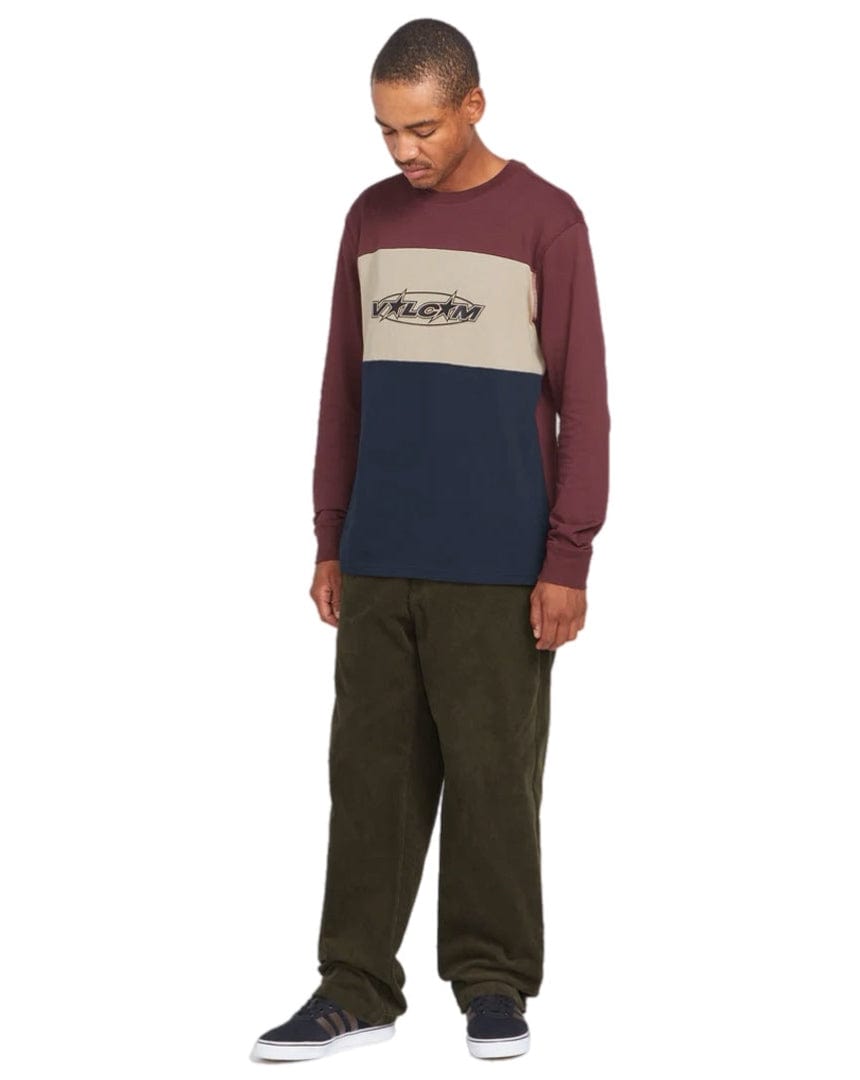 Volcom Frickin Loose Tapered Corduroy Pants - Wren - -