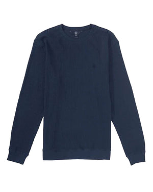 Volcom Gridstone Crewneck - Navy - -