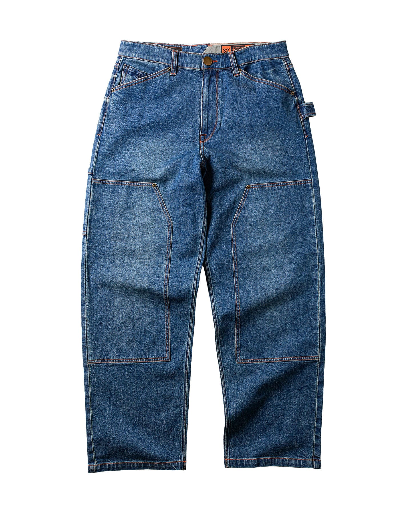 Volcom Work Carpenter Pants - Park Blue - -