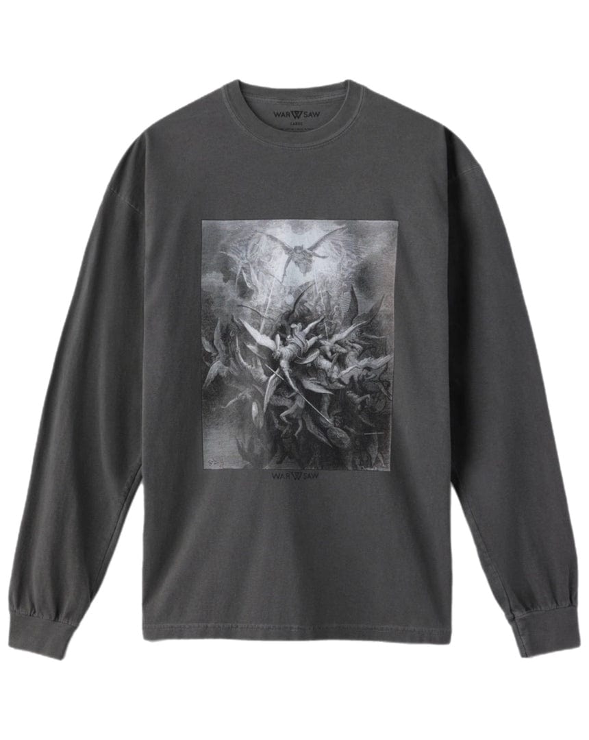 War Saw Paradise Lost Longsleeve Tee - Dark Grey - - 49809143