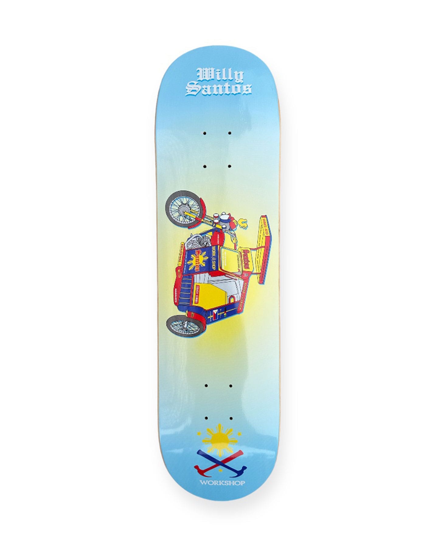Willy's Workshop Santos Trike Willy Santos Deck - 8.25" - -