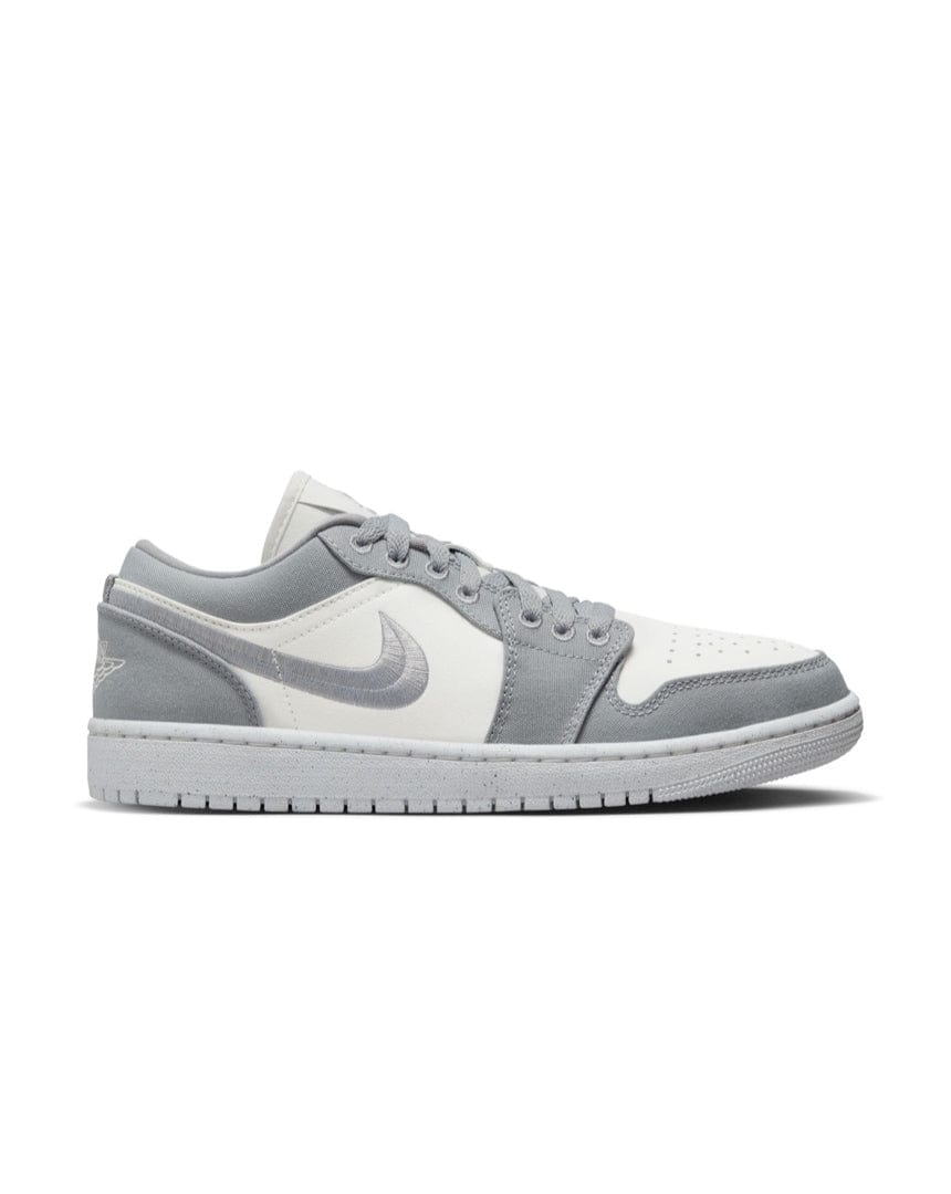 Women's Jordan 1 Low SE - Lt Steel Grey / Sail - White - DV0426 012 - 196604385732