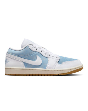 Women's Jordan 1 Low SE - White / Worn Blue - Sail - HQ2004 400 - 198481106929