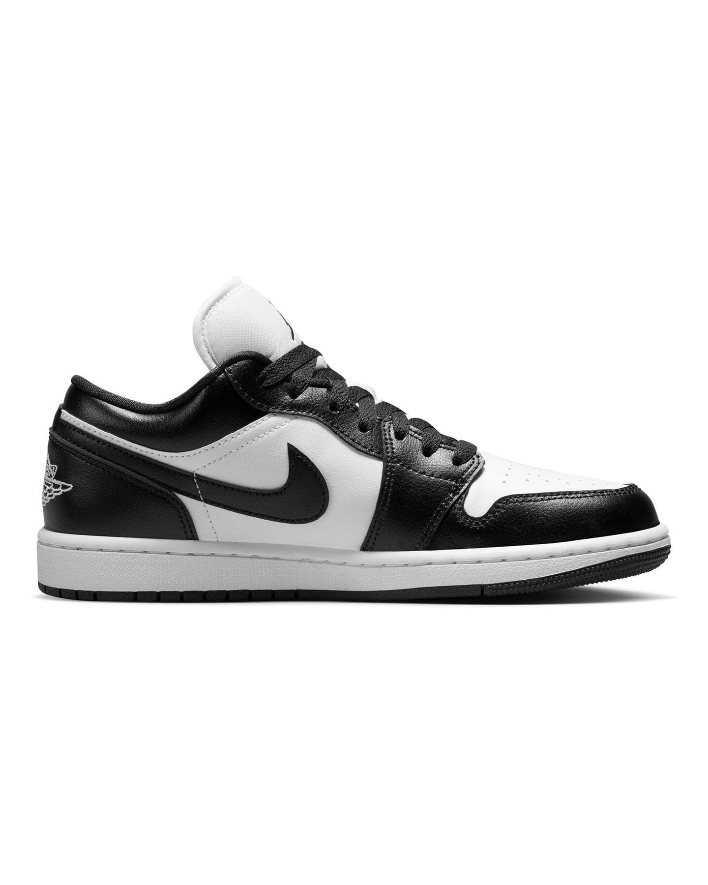 Women's Jordan 1 Low - White / Black - White - DC0774 101 - 196604364263