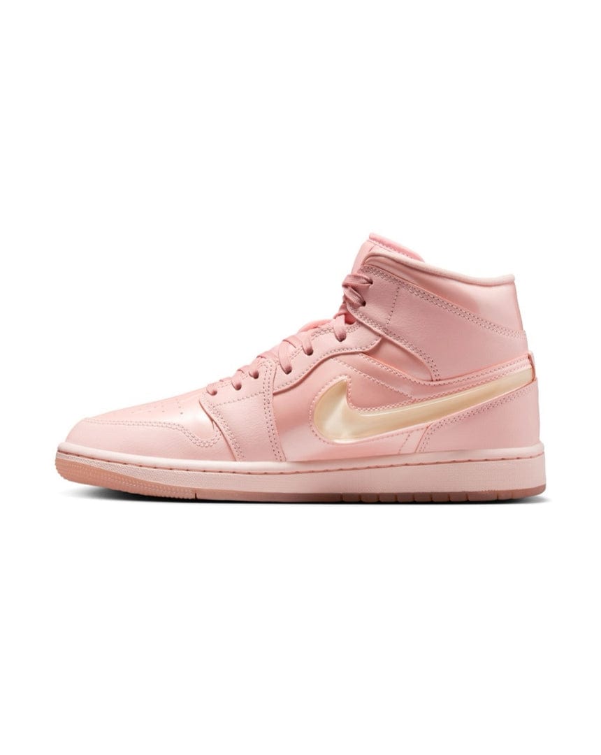 Women's Jordan 1 Mid SE - Washed Coral / Pink Salt - -