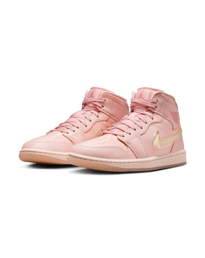 Women's Jordan 1 Mid SE - Washed Coral / Pink Salt - -