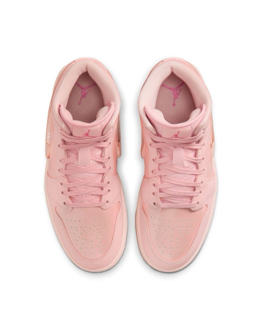 Women's Jordan 1 Mid SE - Washed Coral / Pink Salt - -