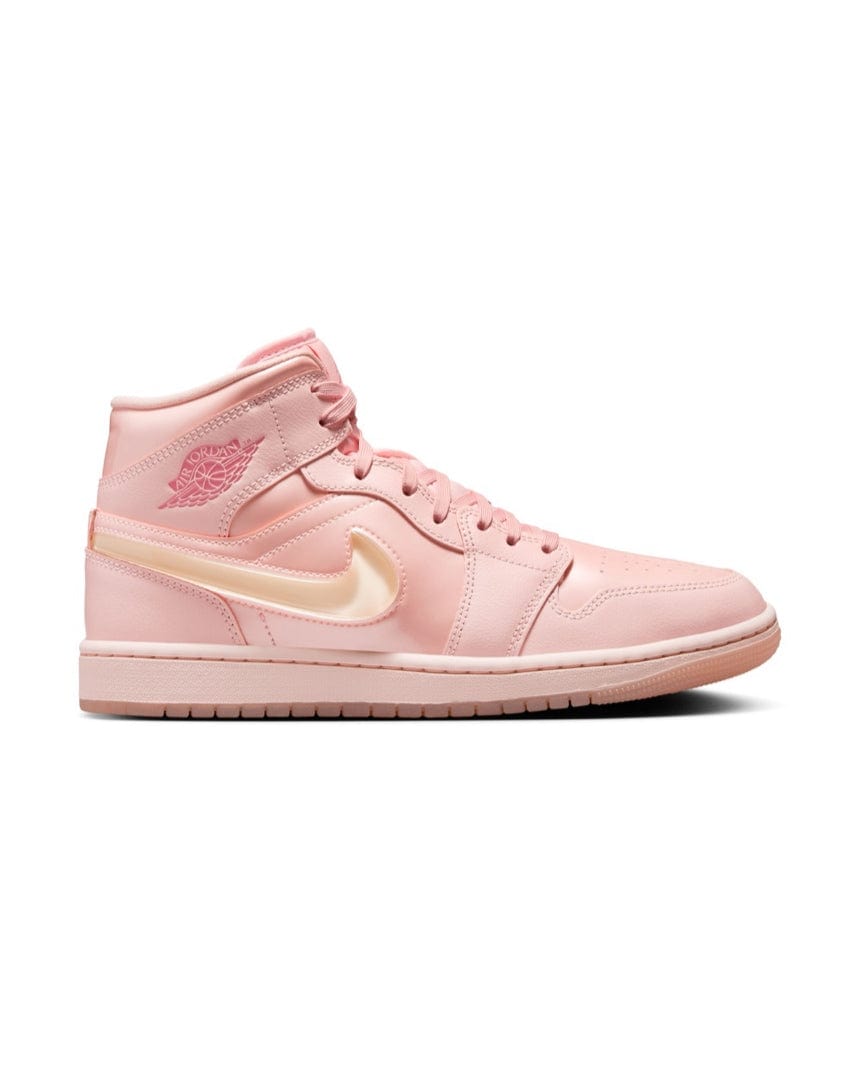 Women's Jordan 1 Mid SE - Washed Coral / Pink Salt - HF3173 600 - 197602690453