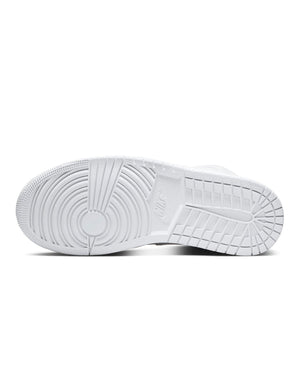 Women's Jordan 1 Mid - White / White - -