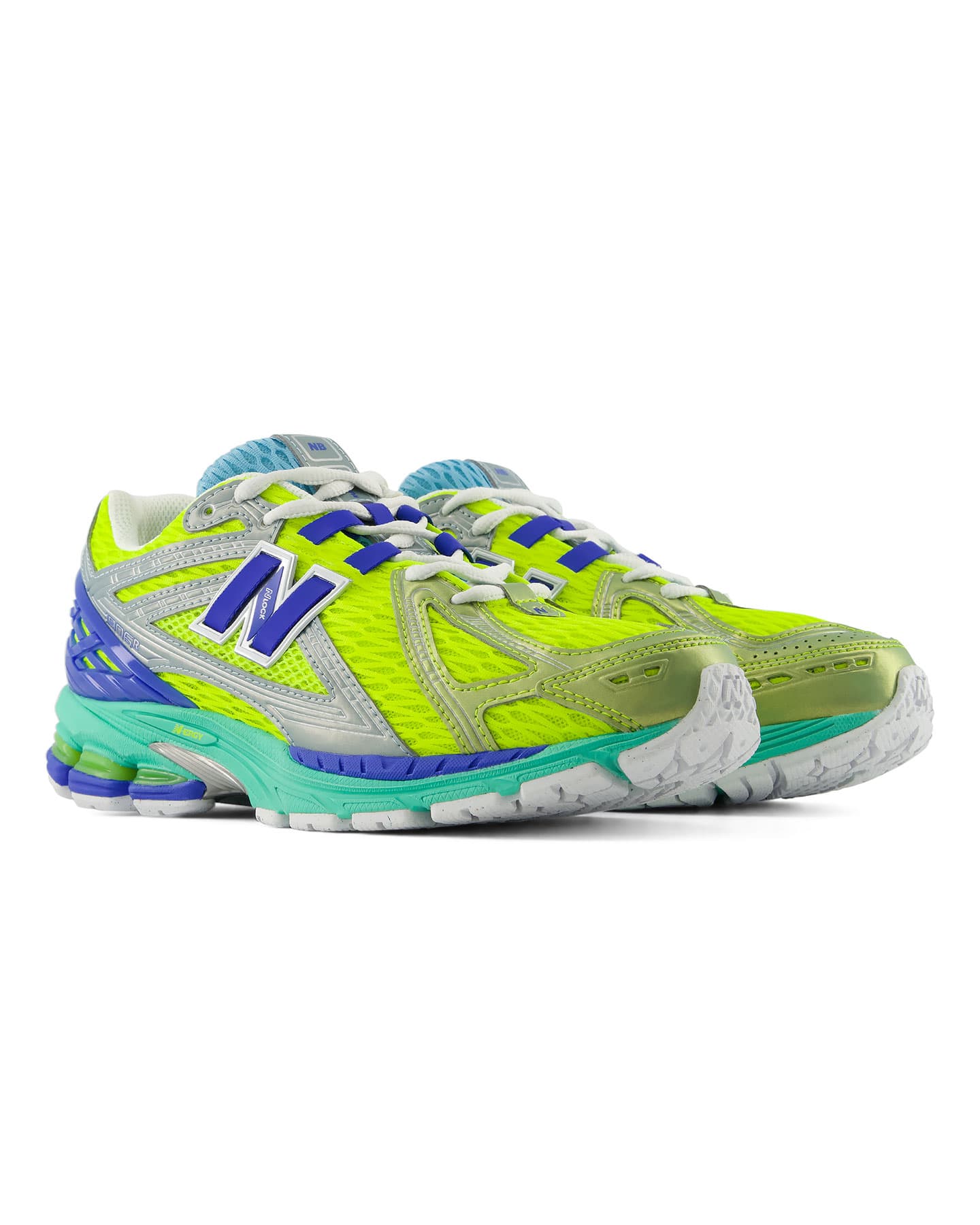Women's New Balance 1906R - Alkaline Green / Blue Bird - -