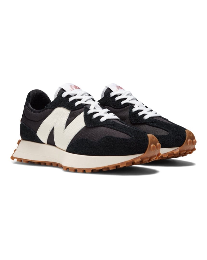 Women's New Balance 327 - Black / White - -