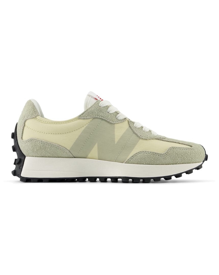 Women's New Balance 327 - Green / Beige - WS327UF - 197966540616