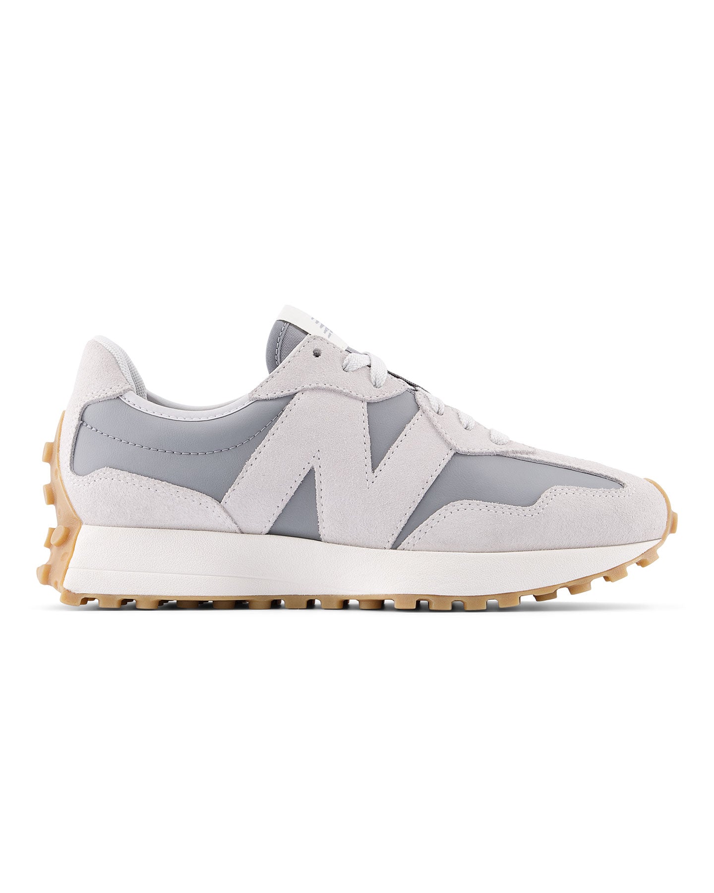 Women's New Balance 327 - Grey / Grey - WS327KAY - 198686802411