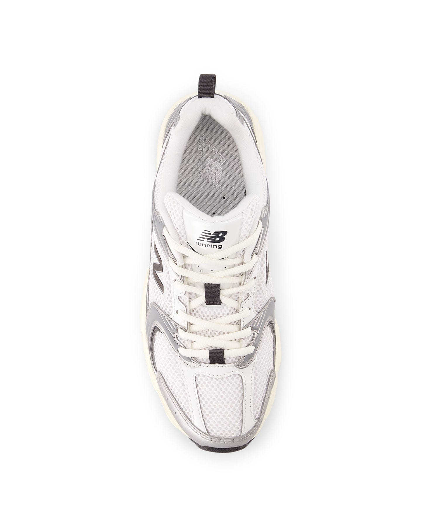 Women's New Balance 530 - Silver Mettalic / Black Cement - -