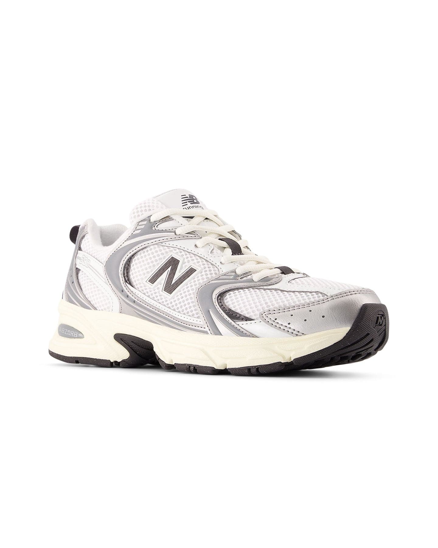 Women's New Balance 530 - Silver Mettalic / Black Cement - -