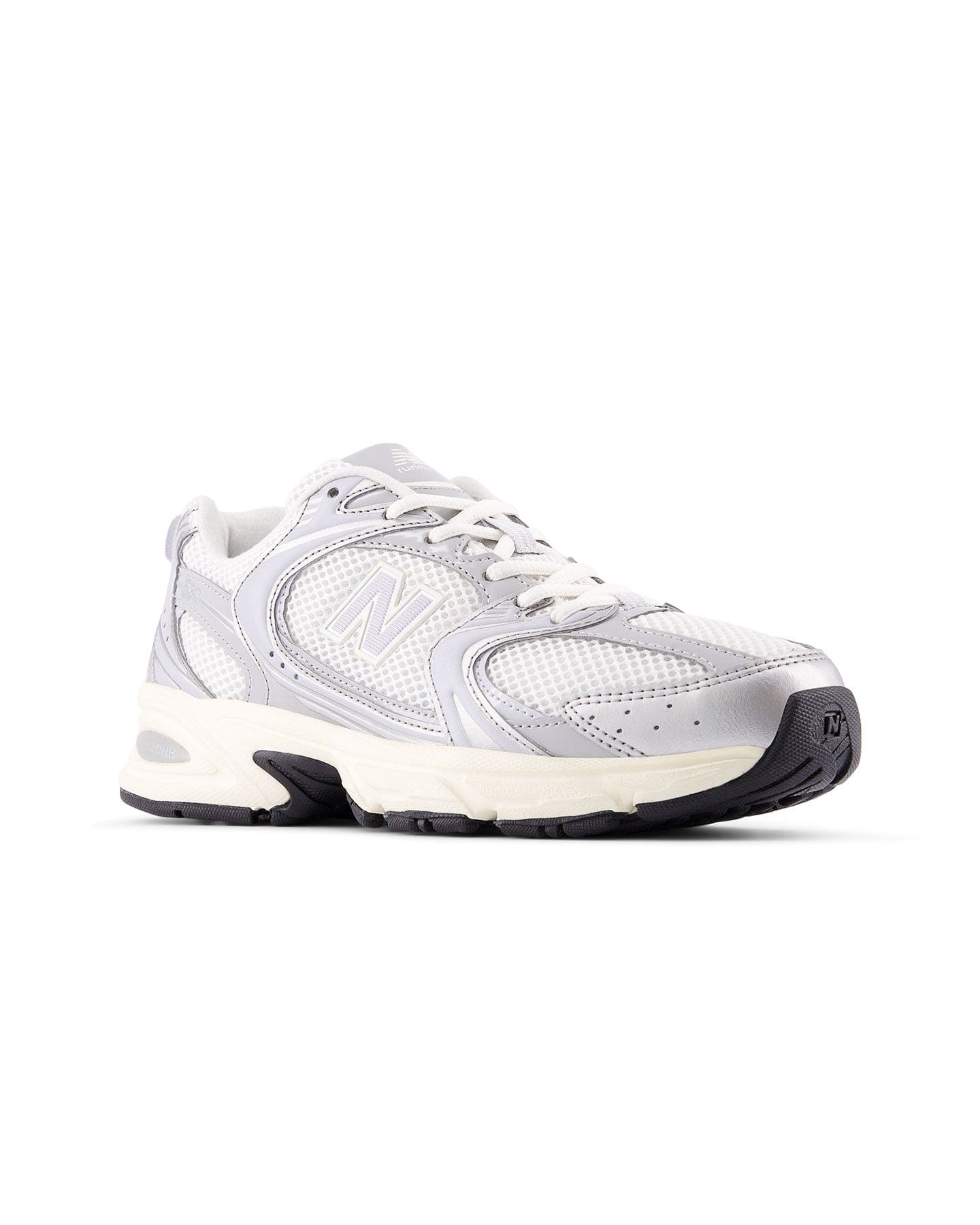 Women's New Balance 530 - Silver Mettalic / Black Cement - U530ESA - 198686705859