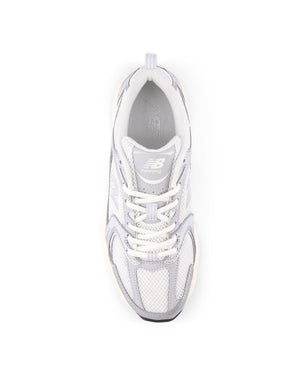 Women's New Balance 530 - Silver Mettalic / Black Cement - U530ESA - 198686705859
