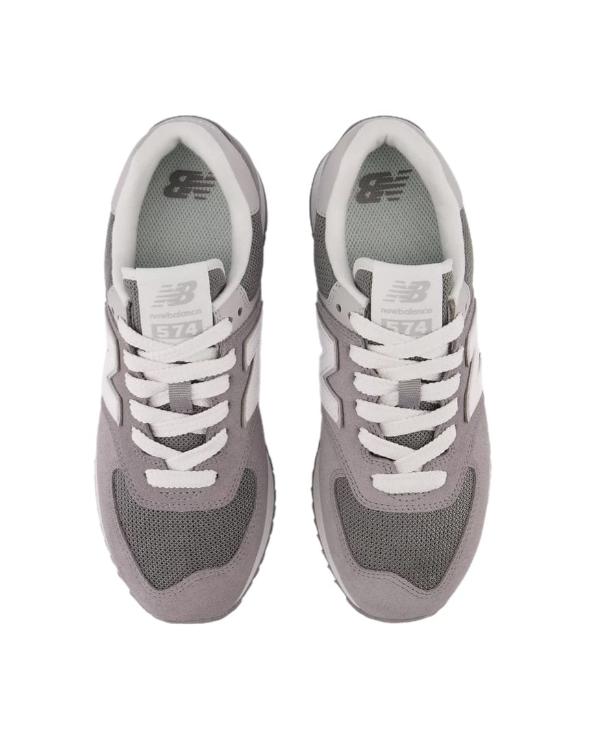 Women s New Balance 574 Shadow Grey Rain Cloud White