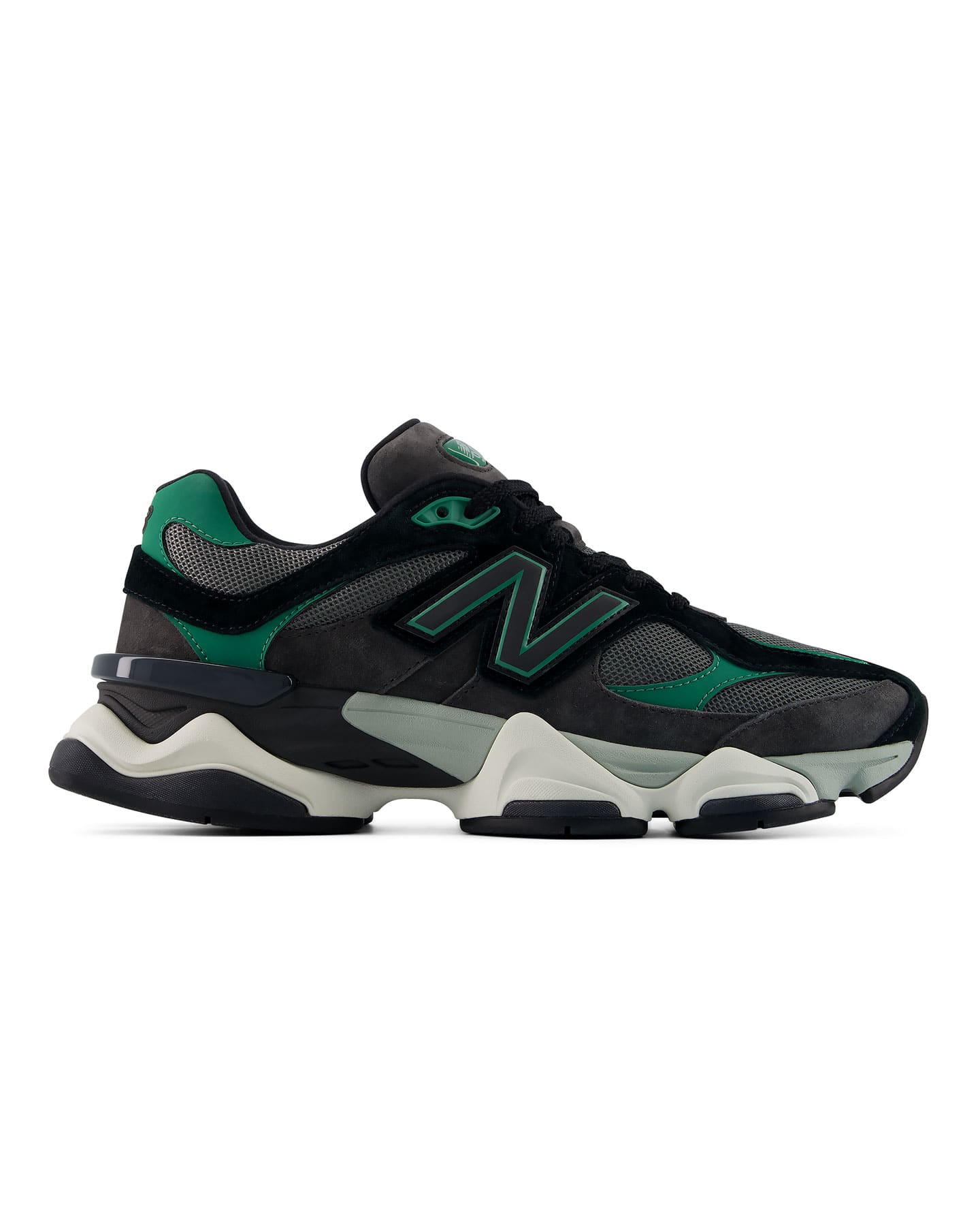 Women's New Balance 9060 - Black / Green - -