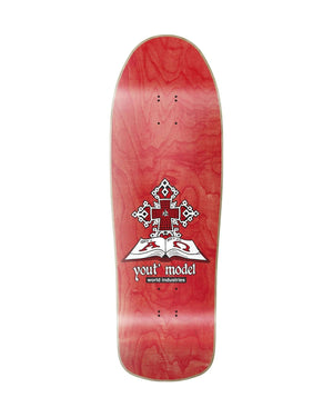 World Industries Jeff Hartsel Yout' Model Deck - 9.4375" - WLD510007-White-9.4375 - 810179485337