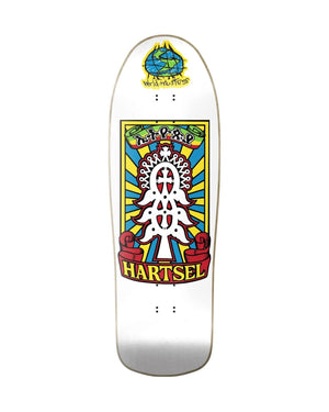 World Industries Jeff Hartsel Yout' Model Deck - 9.4375" - WLD510007-White-9.4375 - 810179485337