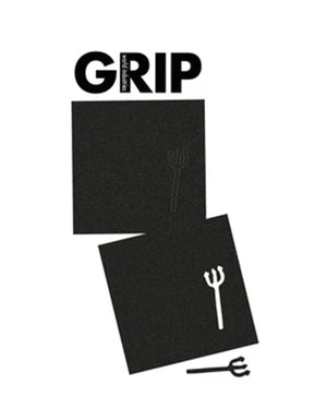 World Industries Pitchfork Die Cut Griptape Squares - WLD525001-Black-10x10 - 810179486549