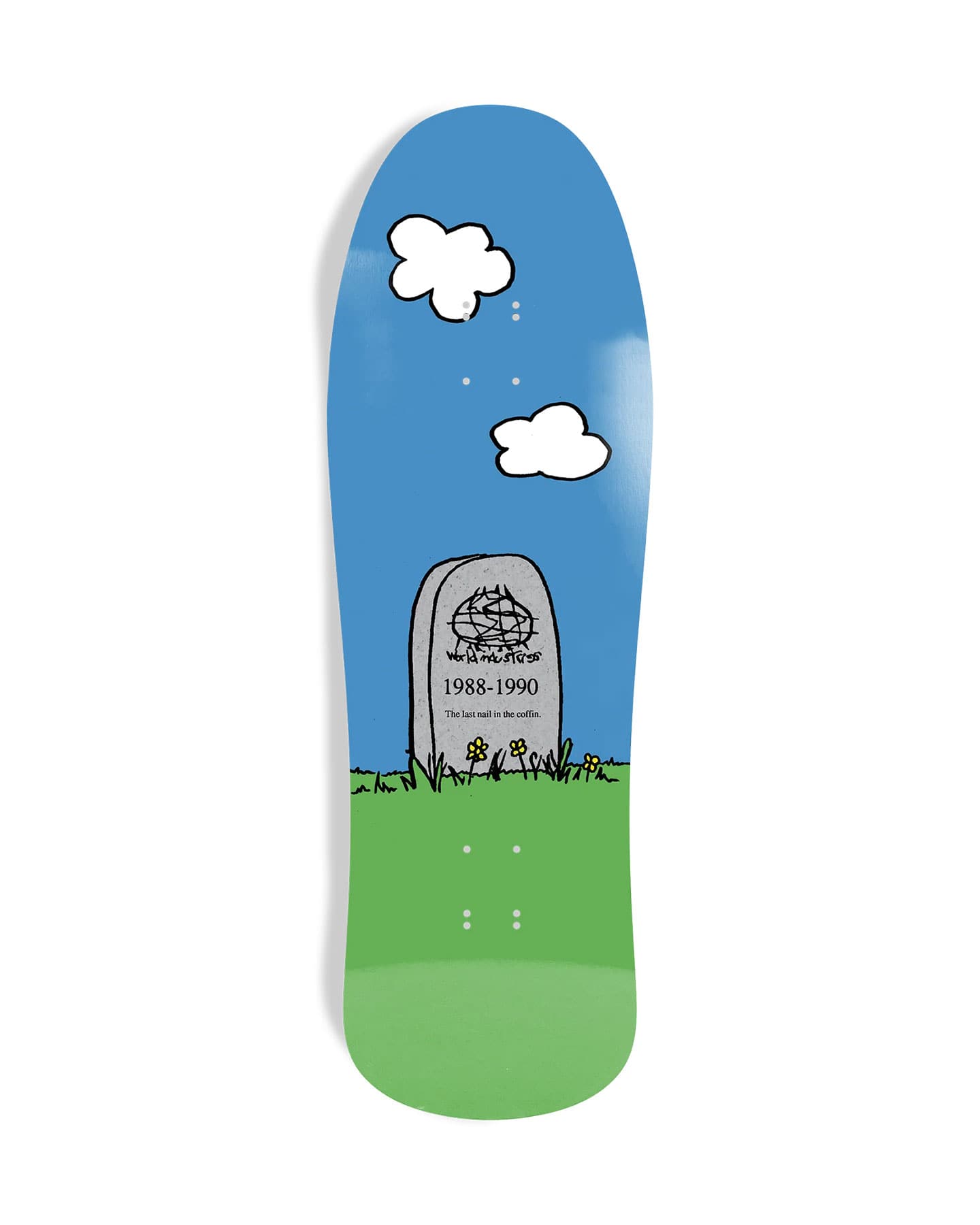 World Industries Skateboarding Is Dead EX7 Deck - 10.0" - 0810199205717 - 810199205717