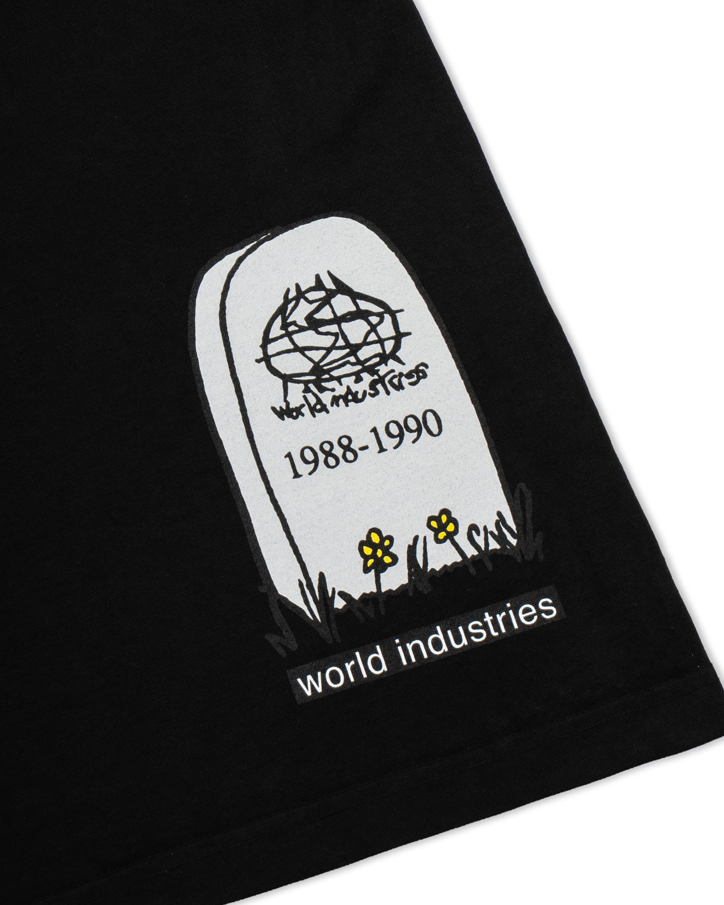 World Industries Skateboarding is Dead Tee - Black - -
