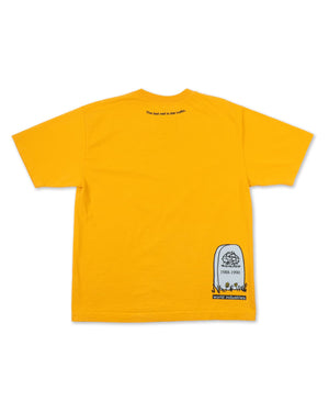 World Industries Skateboarding is Dead Tee - Golden Glow - -