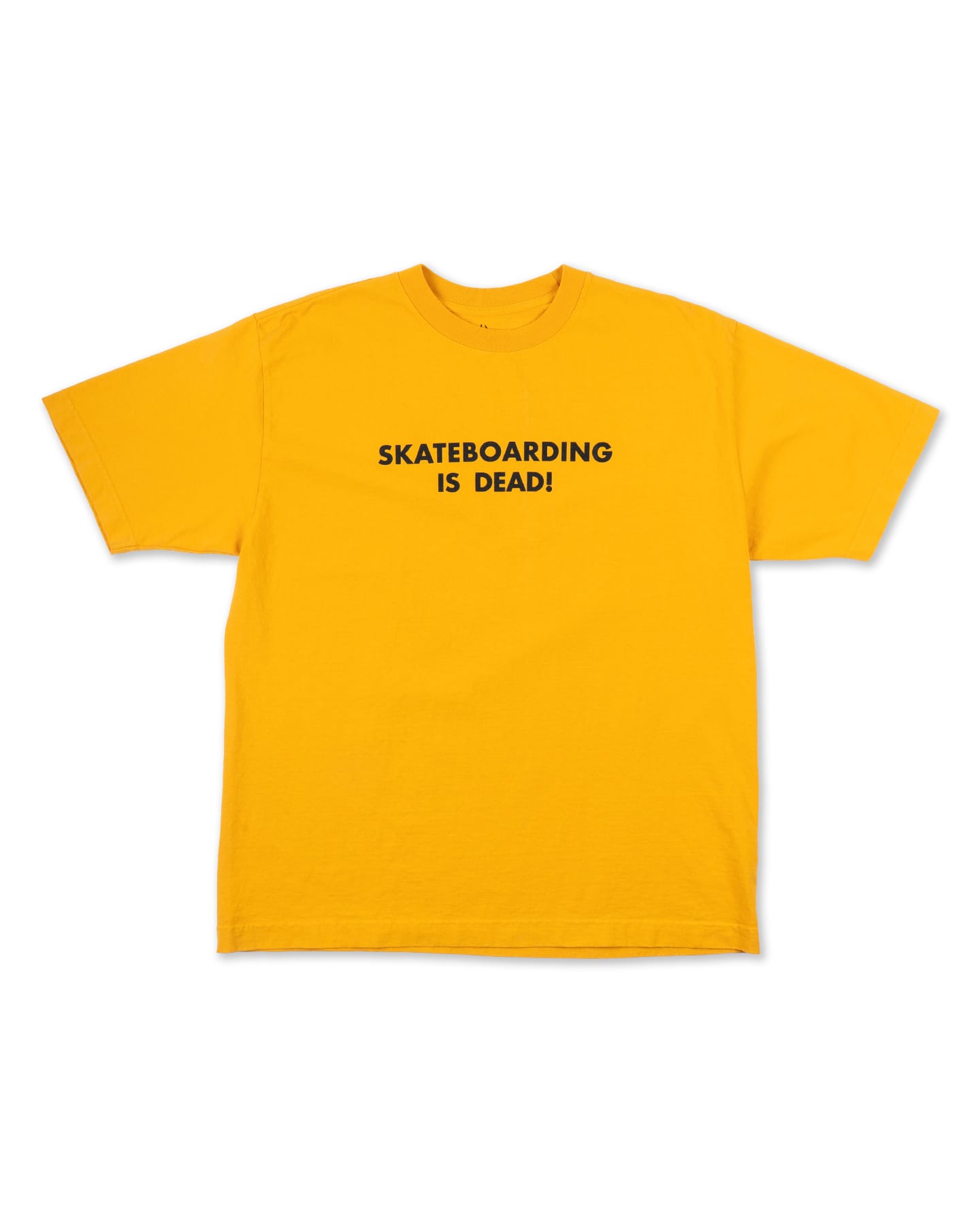 World Industries Skateboarding is Dead Tee - Golden Glow - -
