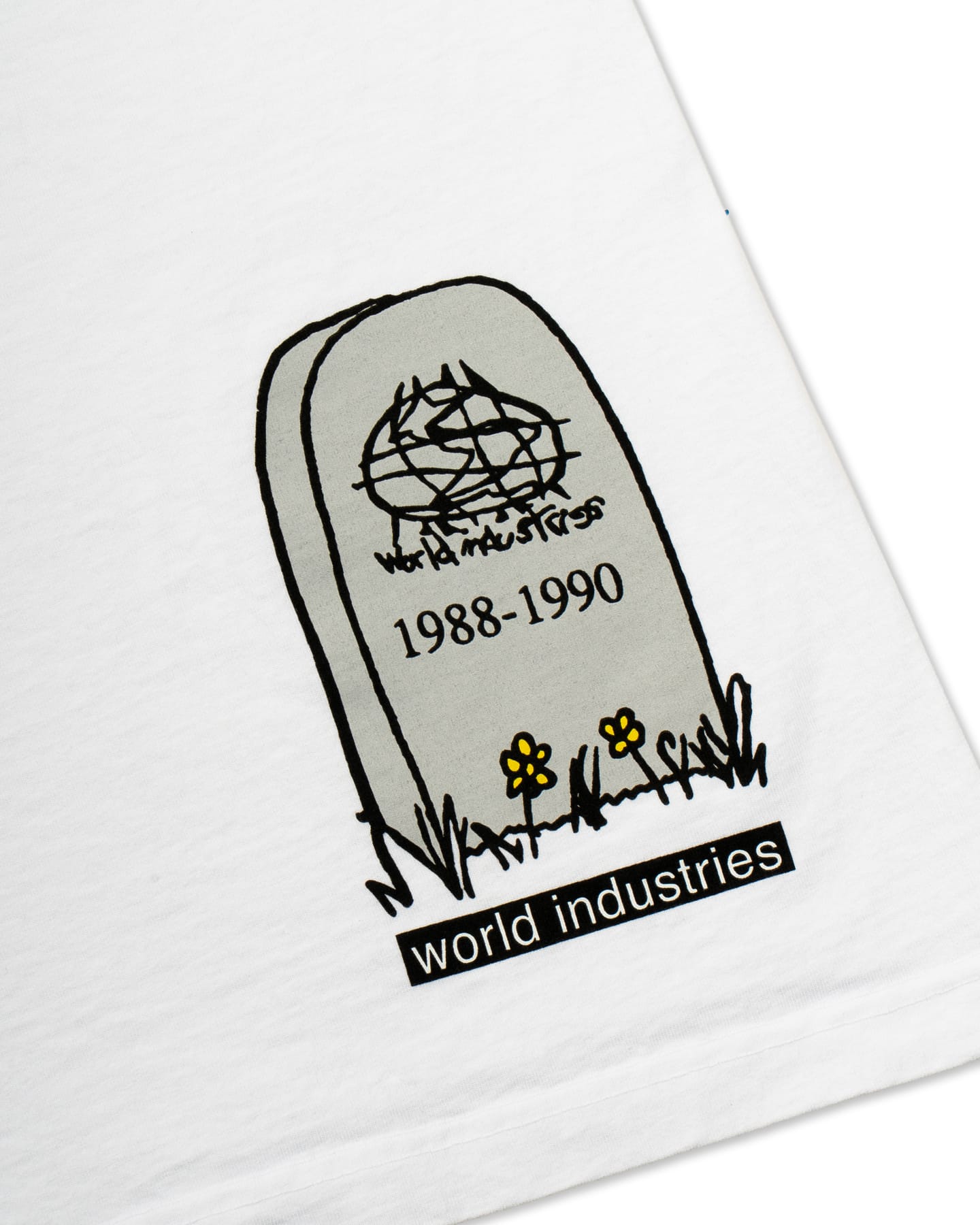 World Industries Skateboarding is Dead Tee - White - -