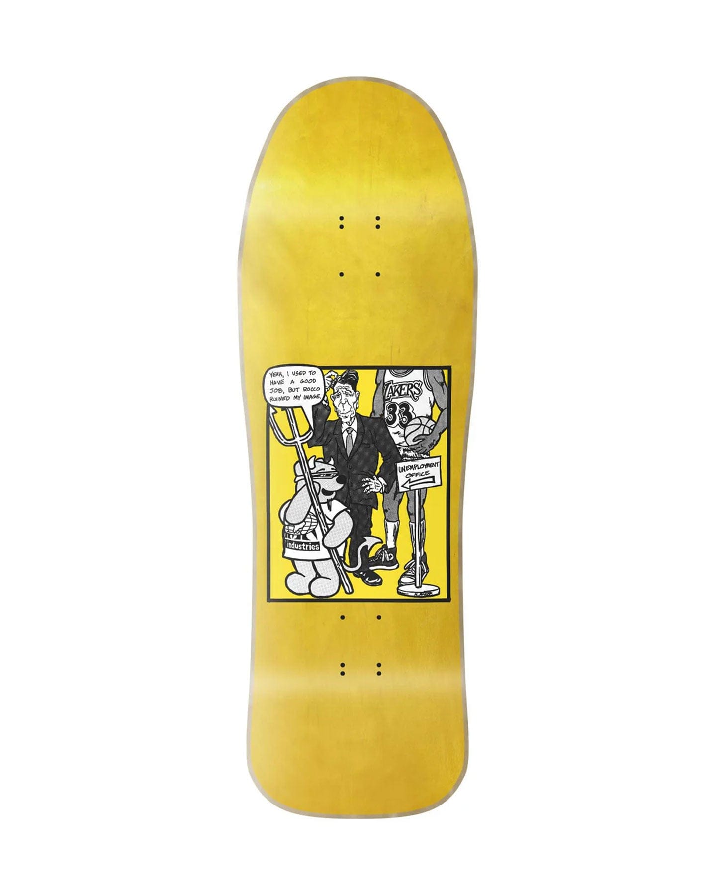 World Industries Steve Rocco III Deck - 9.75" - WLD510010-Yellow-9.75 - 810179485344