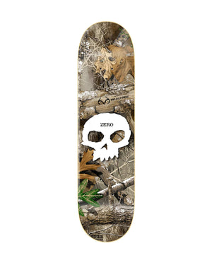 Zero Real Tree Single Skull Deck - 8.5" - 10727 - 72954359